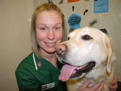 7th Veterinary Nurse Qualifies with Abbey.